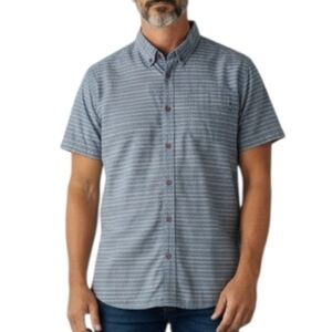 O'Neill Blue and Gray Patterned Shirt